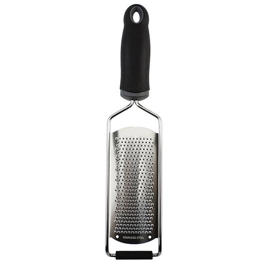 Cheese Grater Stainless Steel Blade Cheese Slicer Lemon Grater Chocolate Scraping Planer with Protective Cover, Cheese Grater (Red), Cheese Grater (Black)