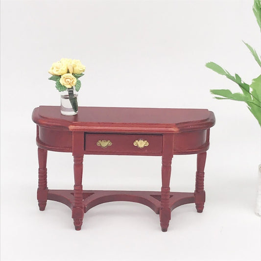 3 PCS Doll House Desk Mini Living Room Furniture Children House Toys, House Desk