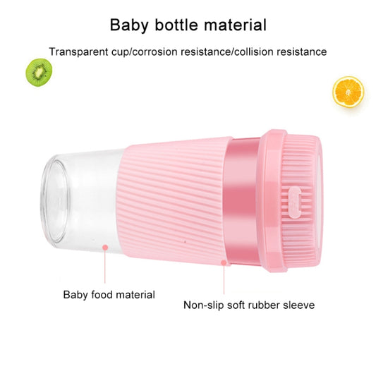 Portable USB Rechargeable Mini Household Electric Fruit Juicer, 250ml