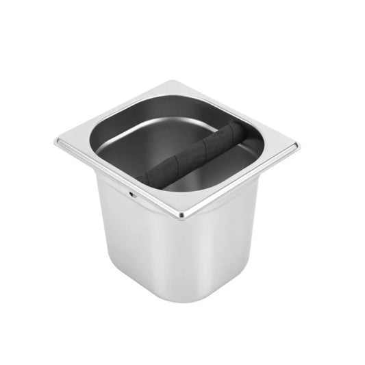 Stainless Steel Coffee Grounds Bucket Coffee Box, Large, Small