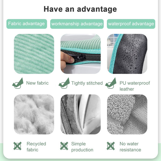 Washable Bathroom Toilet Seat Cover Warmer Soft Cushion Pad Closestool Lid Mat Household Products