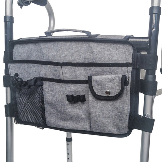 Wheelchair Walking Aid Adjustable Multifunctional Storage Bag, Wheelchair Walking Aid