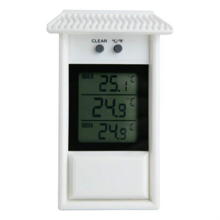 Eaves Shape Outdoor Garden Refrigerator Waterproof Thermometer