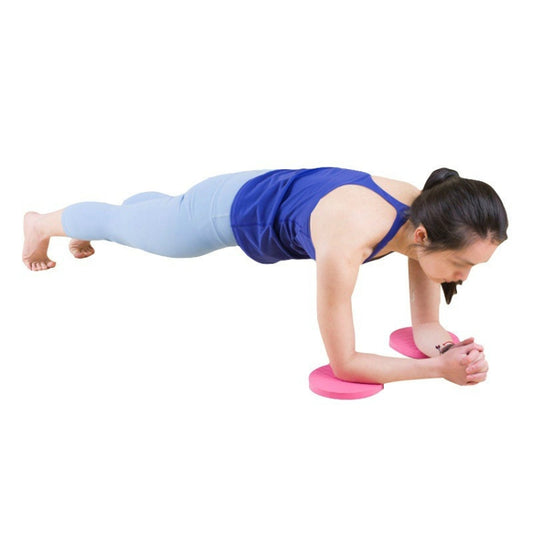 E90 Round Yoga Support Cushion Balance Protection Cushion, Diameter: 17.5cm, 17.5cm Purple, 17.5cm Pink, 17.5cm Green, 17.5cm Blue, 17.5cm Black