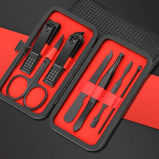 Manicure Nail Clippers Pedicure Set Portable Travel Hygiene Kit Stainless Steel Cutter Tool Set