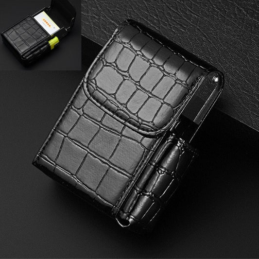 PU Leather Cigarette Case Lighter Case Business Card Case