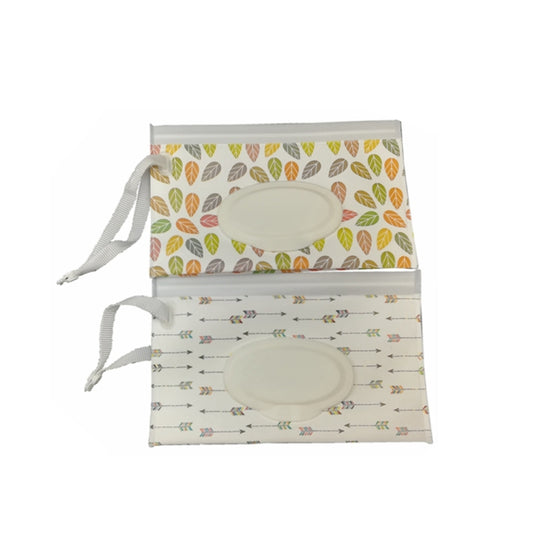 Portable Pouch Clutch Outdoor Carrying Bag Reusable Refillable EVA Towel Slim Paper Wet Wipe Bag, Size: 22.3x13.5+2.5cm