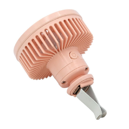 Car Vent Fan Multi-function USB Interface Mini LED Lamp Car Fan