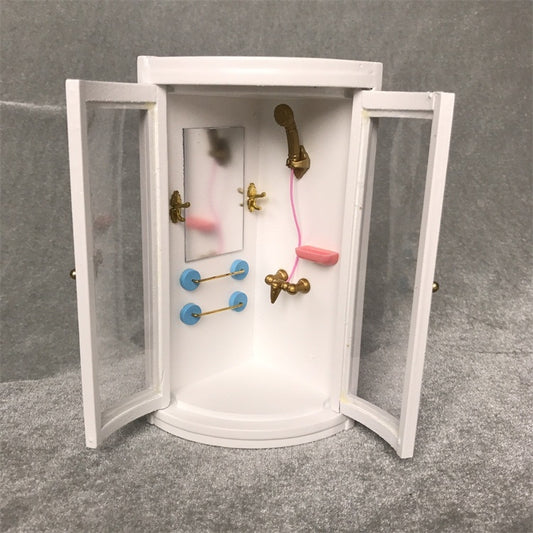 1:12 Mini House Toy House Accessory Simulation Bathroom, Bathroom
