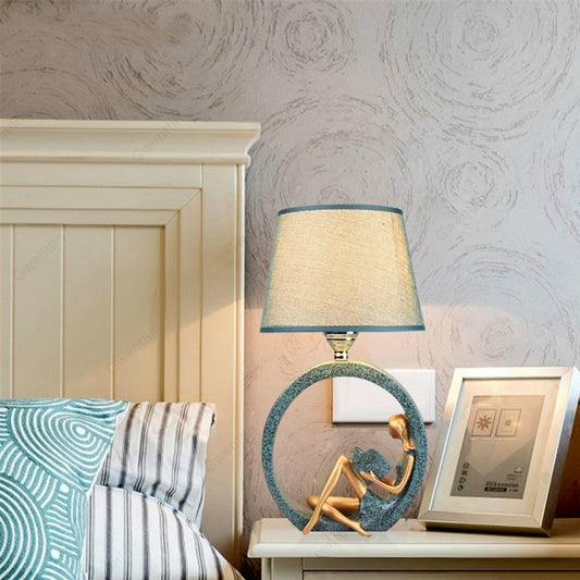 Modern Bedside Reading Statue Base Lamp Home Decoration, Button Switch 3W Yellow Light Bulb, Button Switch 3W White Light Bulb, Dimming Switch 3W Yellow Light Bulb, Dimming Switch 3W White Light Bulb, Remote Control Switch Dimming Bulb