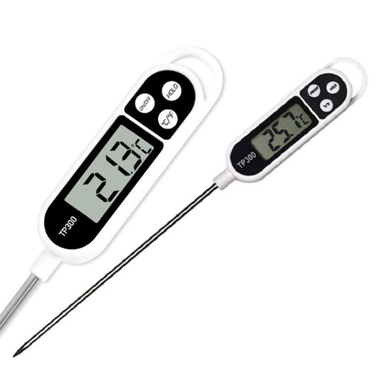 TP300 Food Temperature Counting Stainless Steel Plug-in Kitchen Electronic Digital Thermometer, TP300