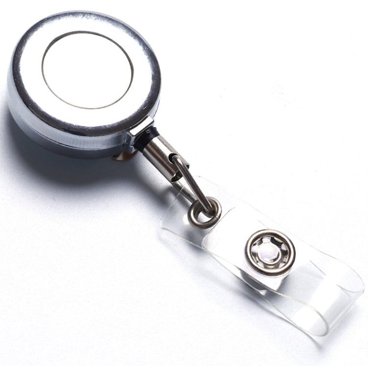 Zinc Alloy Easy to Pull Buckle Key Chain Back Clip Type Anti Theft Telescopic Buckle