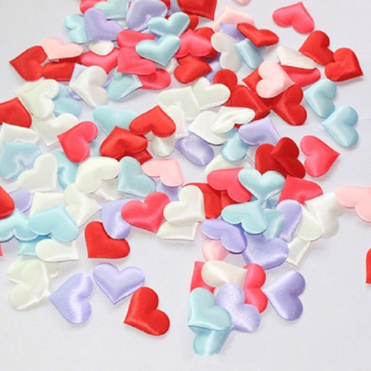 100pcs / Pack 3.5cm Wedding Supplies Love Hand Throw Flower Wedding Room Decoration Simulation Fake Petals