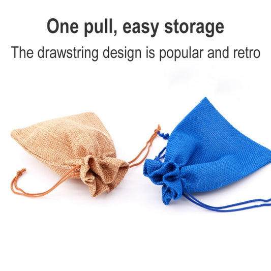 50 PCS Multi size Linen Jute Drawstring Gift Bags Sacks Wedding Birthday Party Favors Drawstring Gift Bags, 7x9cm, 9x12cm, 10x14cm, 13x18cm, 15x20cm, 17x23cm