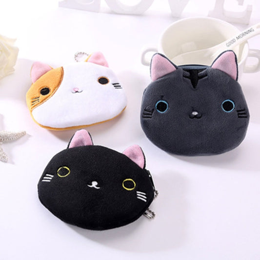 Cute Cat Coin Purse Children Plush Coin Purse
