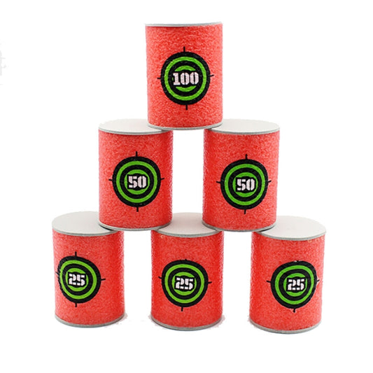 3 Sets Indoor Parent-child Toy Set EVA Shooting Game Target Special Competitive Scoring Props, EVA Shooting Game