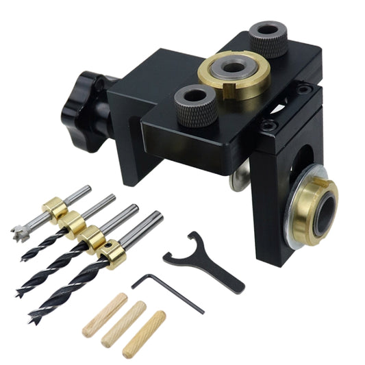 10 In 1 Straight Hole Punch Locator Dowels Locator Furniture Puncher Connector Puncher, Dowels Locator