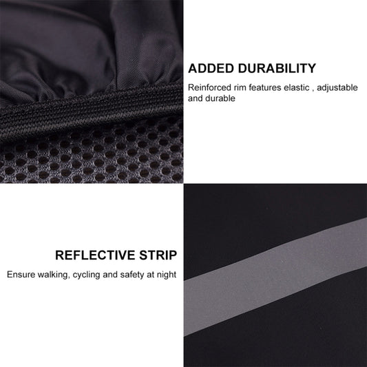 Reflective Light Waterproof Dustproof Backpack Rain Cover Portable Ultralight Shoulder Bag Protect Cover, XS, S, M, L, XL