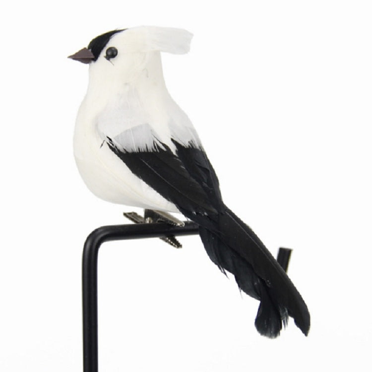 Real Feather Simulation Bird Horticultural Decoration Bird Craft Foam Bird