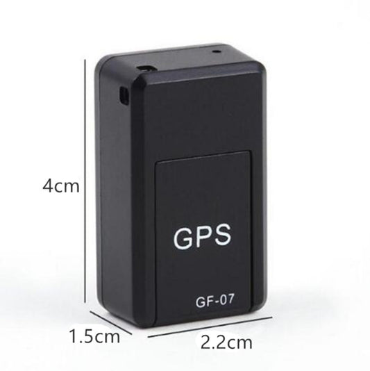 GF07 Mini GPS Tracking Strong Magnetic Locator Voice-controlled Recording Anti-lost Device Only Supports 2G Network, GF07