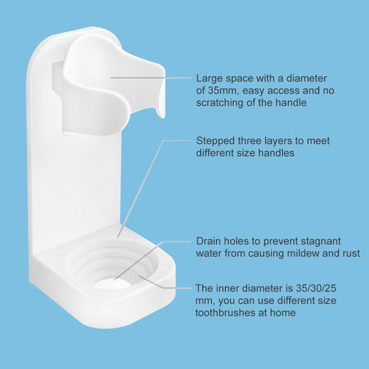 Electric Toothbrush Holder Universal Toothbrush Holder Bathroom Storage Rack, Electric Toothbrush Holder 1
