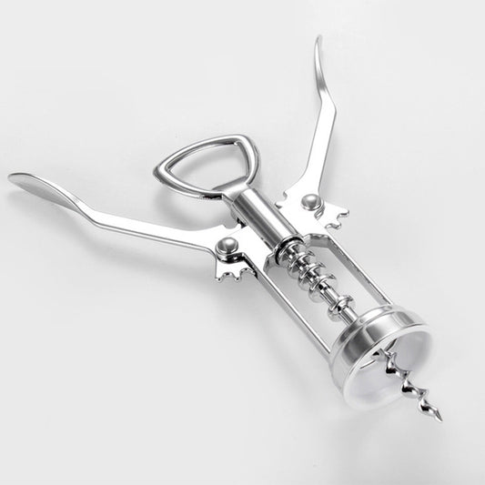 2 PCS Multifunctional Zinc Alloy Red Wine Bottle Opener Kitchen Supplies Gadgets, Zinc Alloy Bottle Opener