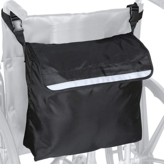 Outdoor Electric Wheelchair Armrest Storage Bag, 18x16x8 inches