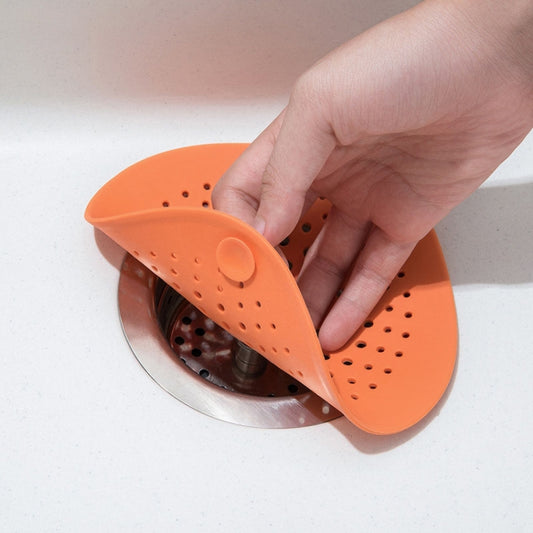 Kitchen Sink Filter Anti-clogging Leakage Net For Bathroom Sewer Random Color Delivery