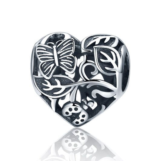 S925 Sterling Silver Accessories Rain Garden Beads