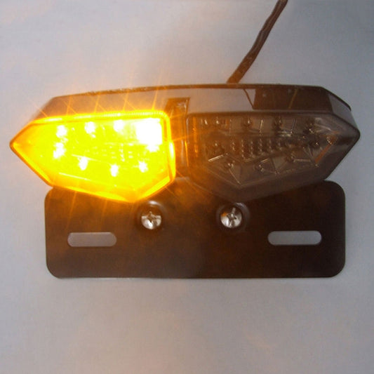 Motorcycle Multi-function Modified LED Tail Light With Brake And Steering Integrated Light, Brake And Steering Integrated Light