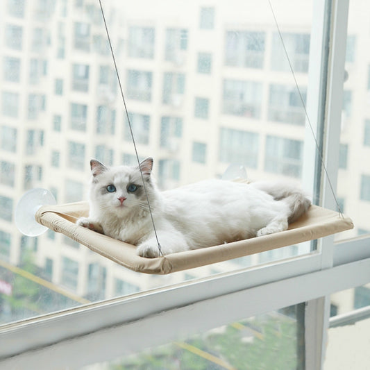 Pets Suction Cup Cat Hammock Window Hanging Hammock, Blue, Green, Purple, Khaki