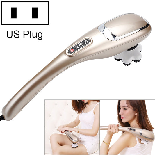 Rechargeable Dolphin Massager Electric Cervical Massage Stick, A10 Straight Plug US Plug, A15 Charging US Plug, A10 Straight Plug EU Plug, A15 Charging EU Plug