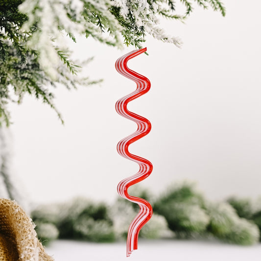 Christmas Decorations Simulation Candy Christmas Tree Ornaments, Wave Sugar, Candy Roll