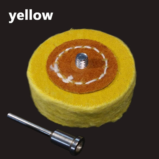 T Style Polish Buffing Wheel Grinding Head Cloth Dremel Wheel Grinder Brush For Rotary