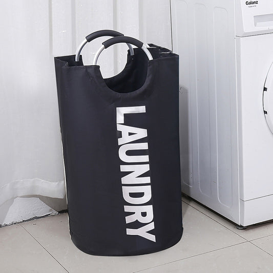 Portable Waterproof Hamper Dirty Clothes Large Collapsible Washing Laundry Basket Bag