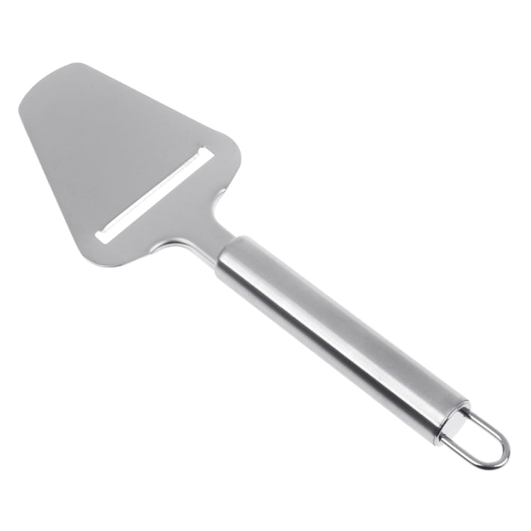 Stainless steel cheese slicer shovel-style blade with loop handle