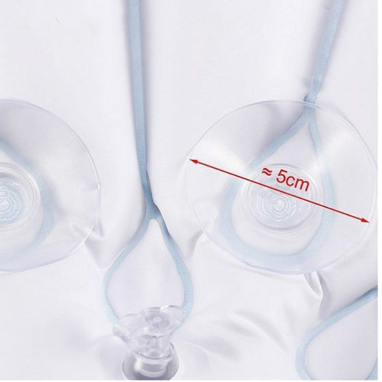 Shell Shaped Soft Bathroom Pillow Home Comfortable Spa Inflatable Bathtub Cushion, Random Color Delivery, Spa Inflatable Bathtub Cushion