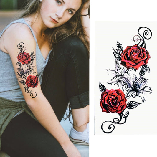 2 PCS Small Full Arm Temporary Waterproof Tattoo Stickers