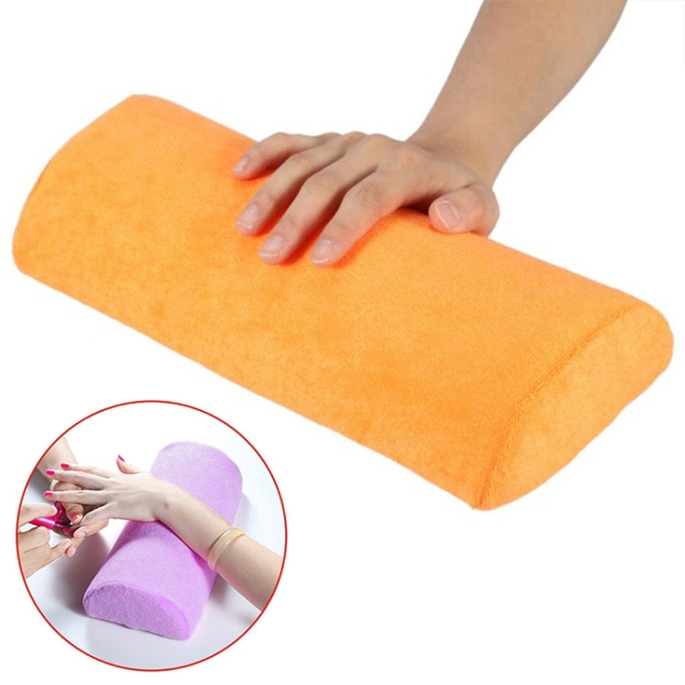 Washable hand cushion sponge pillow holder, orange