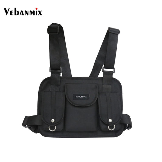 Casual Sports Backpack Contrast Color Men and Women Student Bag