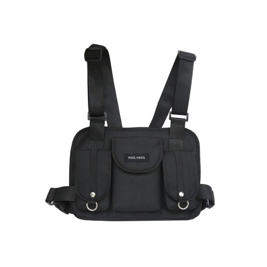Casual Sports Backpack Contrast Color Men and Women Student Bag