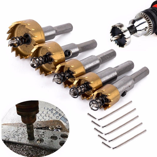 High-Speed Steel Sawtooth Hole Opener, Silver, High-Speed Steel Hole Punch