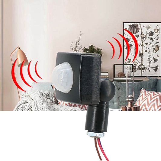 Automatic Security PIR Infrared Motion Sensor Detector Wall Spotlights Switch, 10mm, 12mm