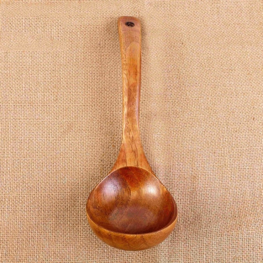 Long-handled Wooden Spoon, Long-handled Spoon