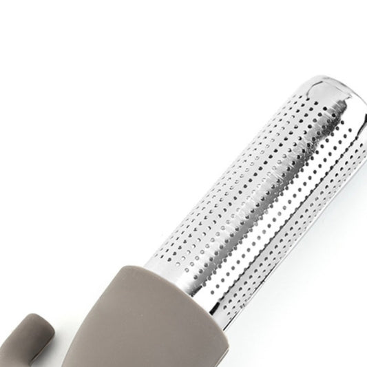304 Stainless Steel Human-Shaped Tea Bag Filter Random Color Delivery, Tea Bag Filter