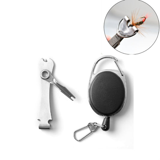Outdoor Fishing Supplies Fishing Clamp Fishing Line Scissors Telescopic Keychain, 2 in 1 With Keychain, 2 in 1 Fishing Line Knife, 3 in 1 With Keychain, 3 in 1 Fishing Line Knife