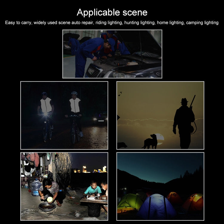 Pen-style rechargeable LED flashlight for portable use