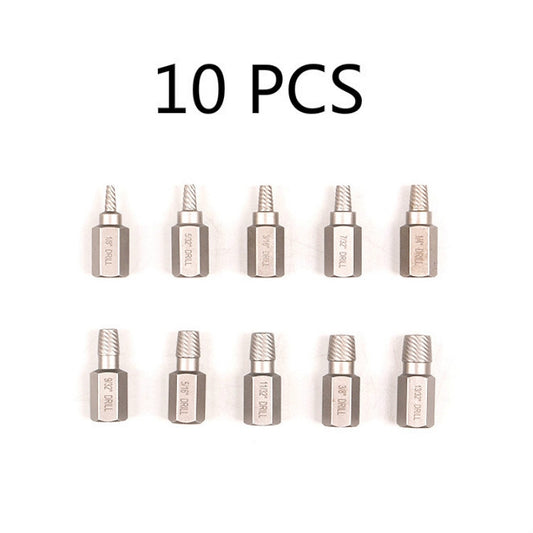 10 In 1 Bolt Extractor Broken Screw Nut Removal Tool, 10 In 1 Bolt Extractor