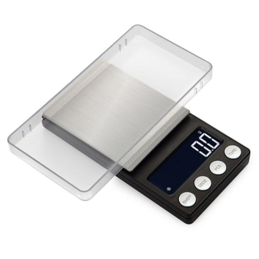 High-Precision Electronic Scale Mini Portable Jewellery Medicine Scale, 500g/0.1g, 100g/0.01g, 200g/0.01g, 300g/0.01g, 500g/0.01g, 1000g/0.1g
