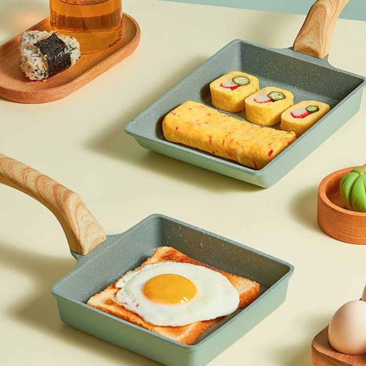 Tamagoyaki Mini Nonstick Pan Flat-Bottomed Breakfast Pan, Long-shaped, Square